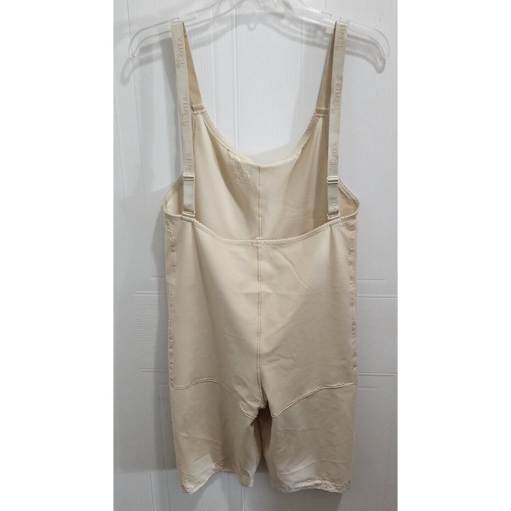 Isavela Comprexxwear Body Suit Thigh Length High Back Low Front Post Surgery 3XL